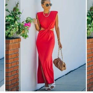 Sweet Escape Cutout Maxi Dress
